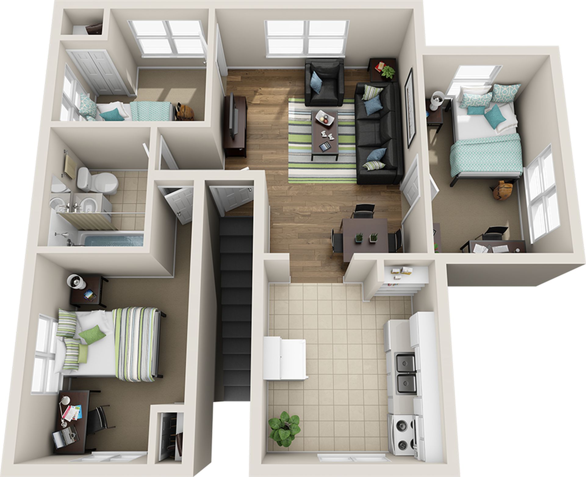 421 Alamo-Upstairs